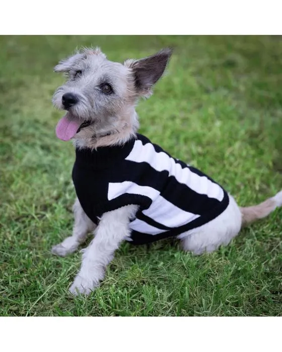 AFL Collingwood Pies Jumper pour animaux de compagnie - Petit