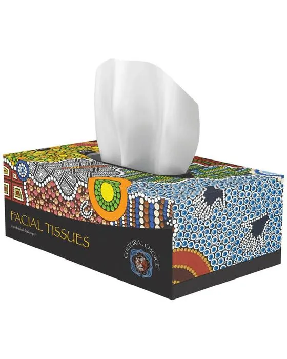 Tissus faciaux à choix culturel 2 Ply 200 Feuilles 1 Boîte