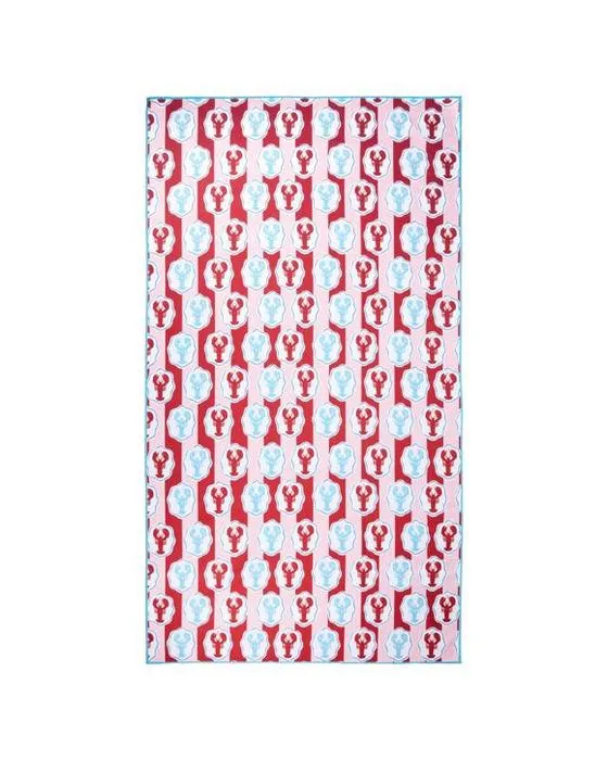 Serviette de plage sans sable de homard