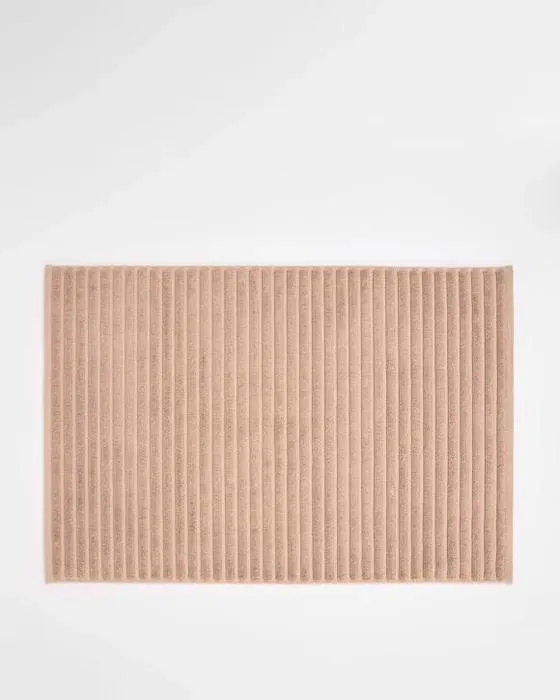 Tapis de bain pivotant de coton égyptien de luxe cible - naturel