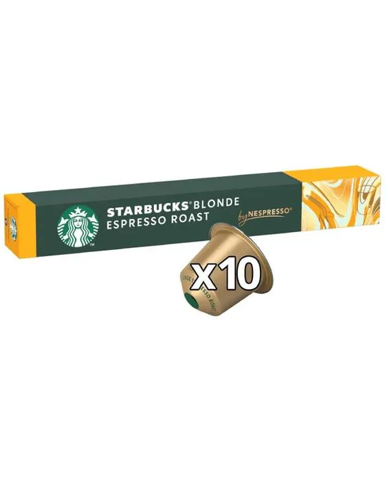 Starbucks Blonde Espresso Capsules de café 10 Pack