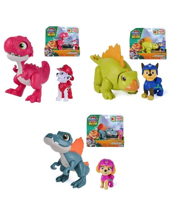 Patrouille PAW Le film Dino Roaring Pup Pals - Assortiment