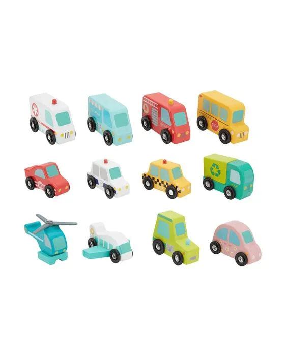 Petit véhicule en bois - Assortiment