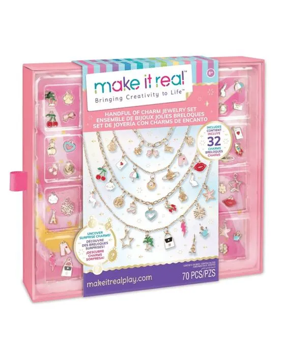 70 pièce le rendre vraiment main de Charm Ensemble de bijoux