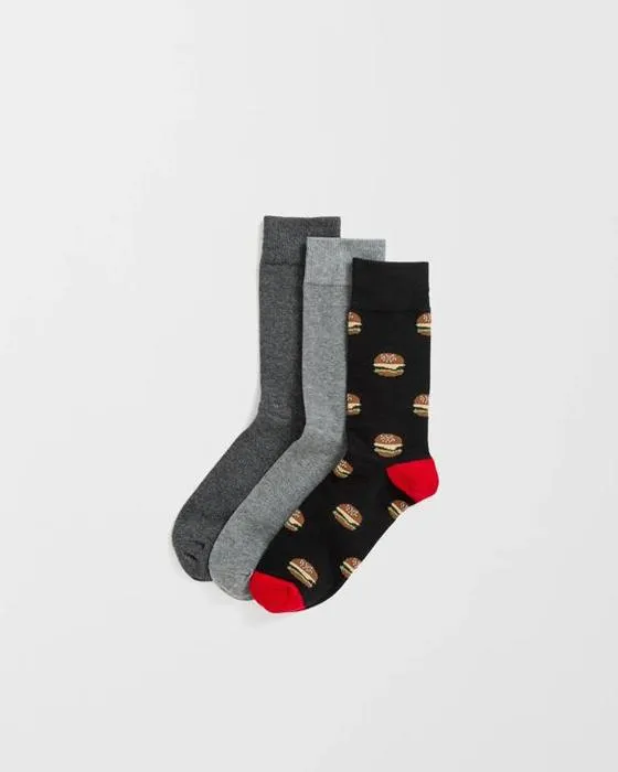 Maxx Australien mélange de coton 3 pack Chaussettes d'affaires