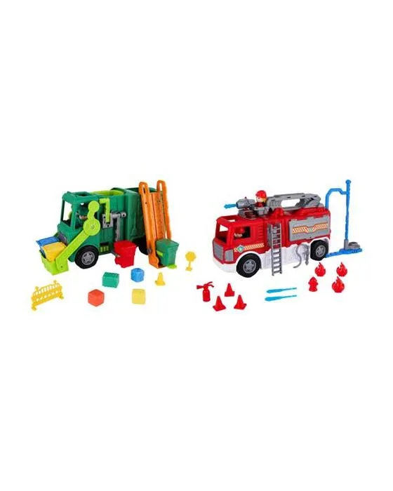 Ensemble de véhicules juniors lumières et sons - Assortiment