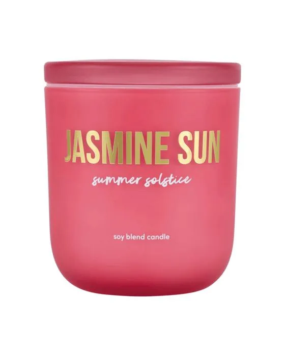 Bougie de mélange de soja de solstice de sodium de soleil de Jasmine