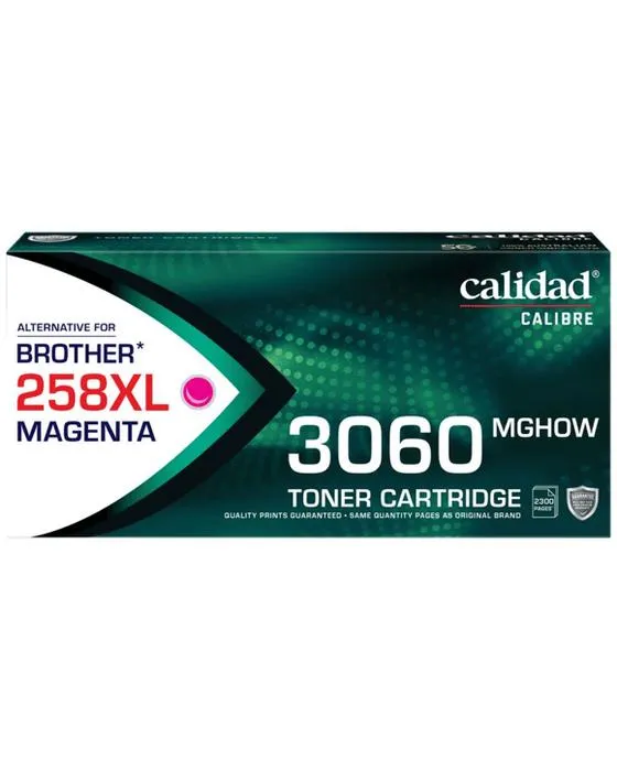 Calidad Brother TN258XL Toner Cartridge Magenta