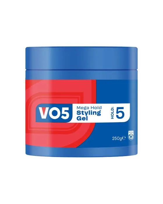 Vo5 Megahold Gel de cheveux de styling 250g