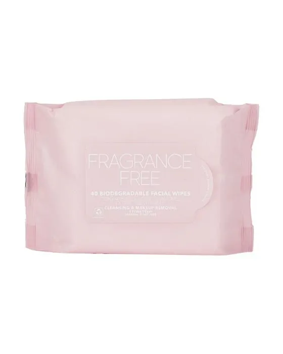 40 Pack Nettoyage et maquillage des Wipes Facial - Sans fragrance