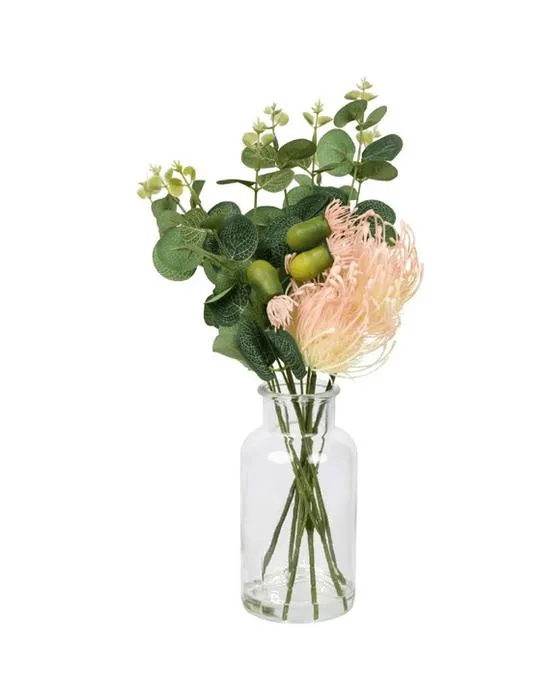 Vase en verre Otto avec des autochtones