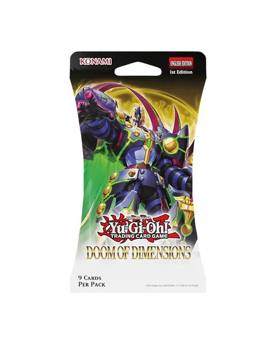 Konami Shonen Jump Yu-Gi-Oh! Jeu de cartes de trading: Doom of Dimensions