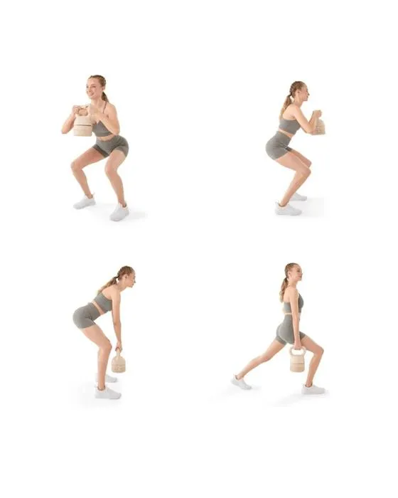 Set de kettlebell de poids réglable