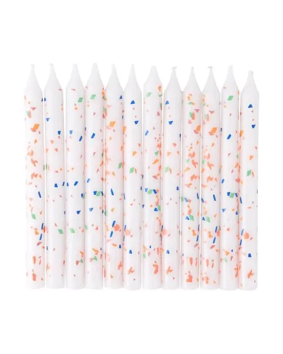 12 Bougies de confettis