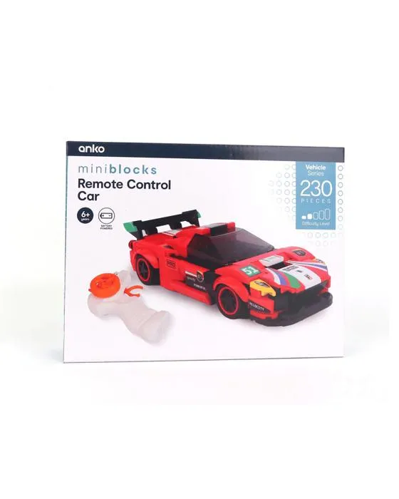 Série de véhicules Mini Blocks 230 pièces: Voiture de télécommande