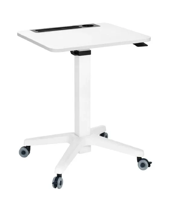 Bureau portable réglable en hauteur Stilford ou bureau blanc Lectern, tables et postes de travail