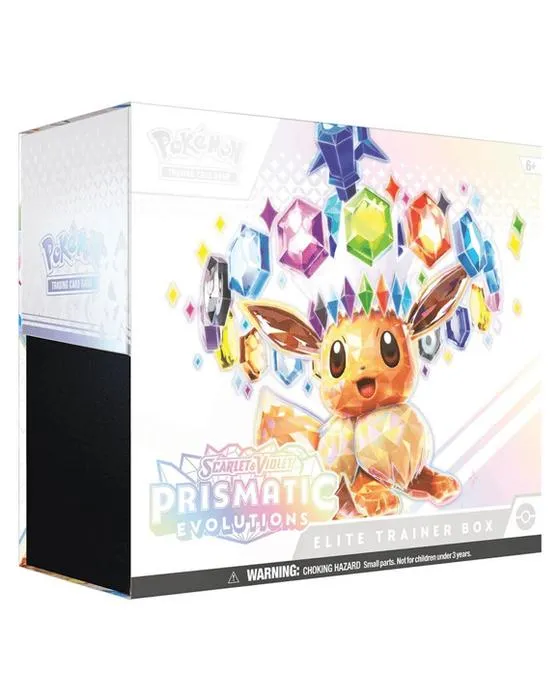 Pokemon Trading Card Game: Scarlet & Violet Prismatic Evolutions Elite Trainer Box