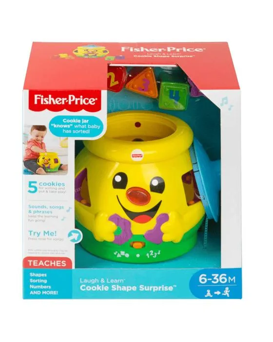 Fisher-Price Rire et apprendre la forme de cookies Surprise