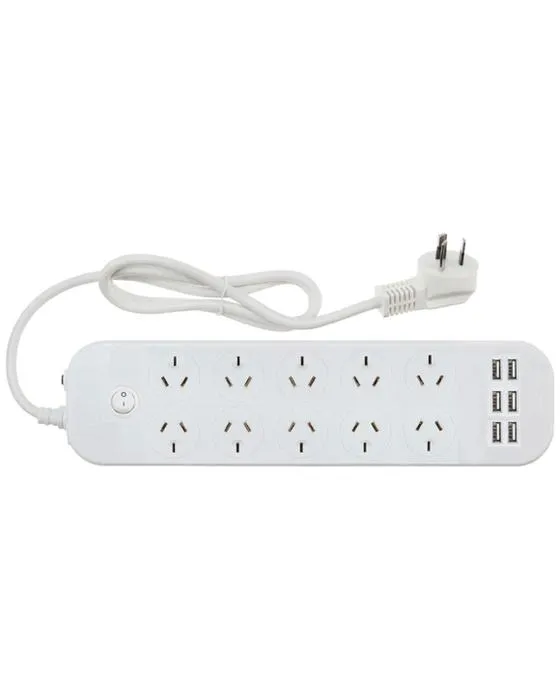 Jackson 10 Way Surge Powerboard