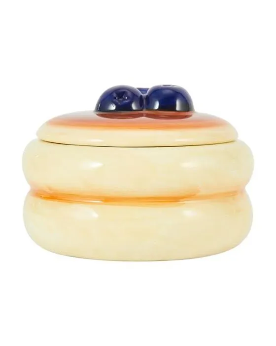 Bougie de crêpe de soufflée en céramique