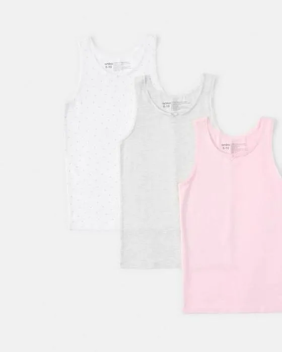 3 Pack Super Soft Singlets