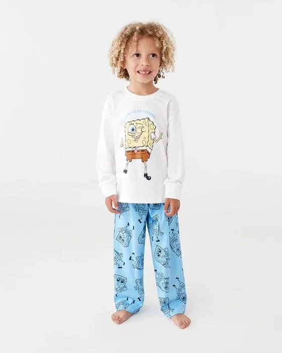 Ensemble Pyjama de licence de pantalons carrés Bob l'éponge
