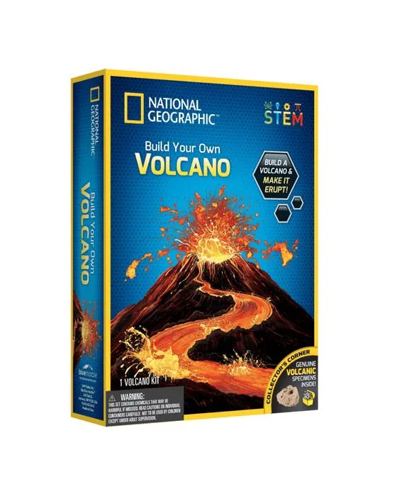 Kit scientifique national de construction géographique de votre propre volcan