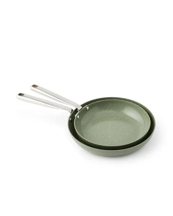 2 boîtes de frites en céramique - Vert