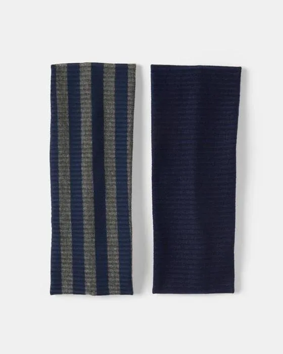 Bandeau à bande large 2 Pack - Marine
