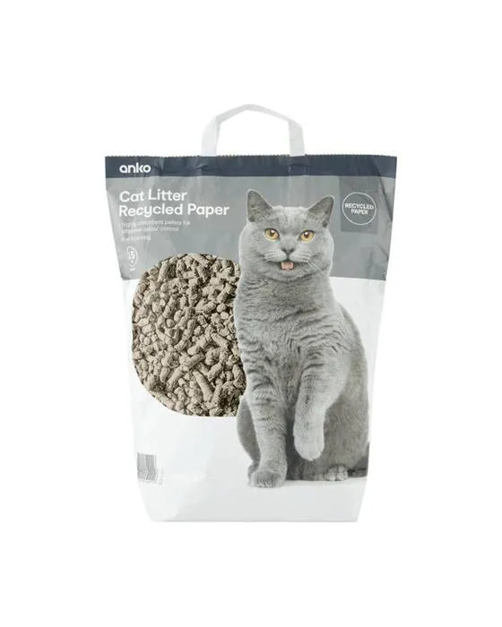 Papier à litière pour chats