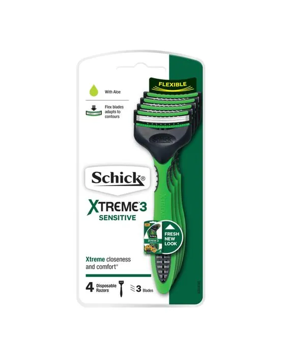 Schick Xtreme 3 Rasoirs jetables sensibles