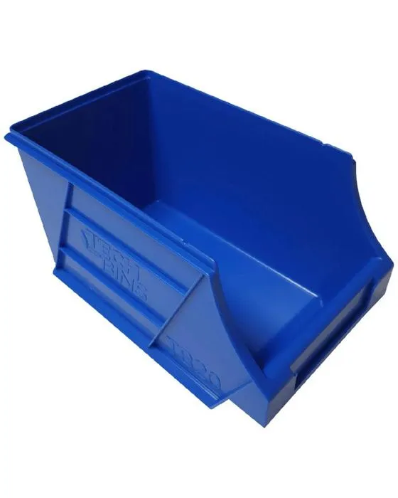 Bin technique mural 2,5L bleu