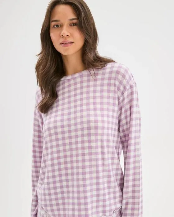 Cible femme Cosy Slub Knit Top Sommeil