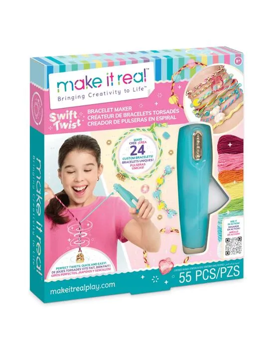 55 pièce faire en vrai Swift Twist Bracelet Maker