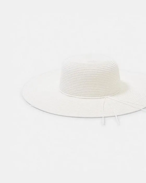 Chapeau à bord large de base