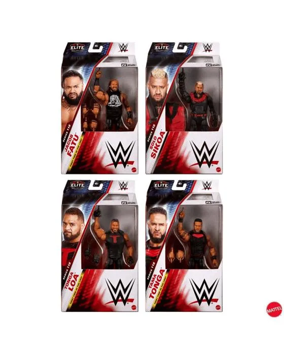 Figure d'action de la collection Elite série 118 de la WWE - Assortiment