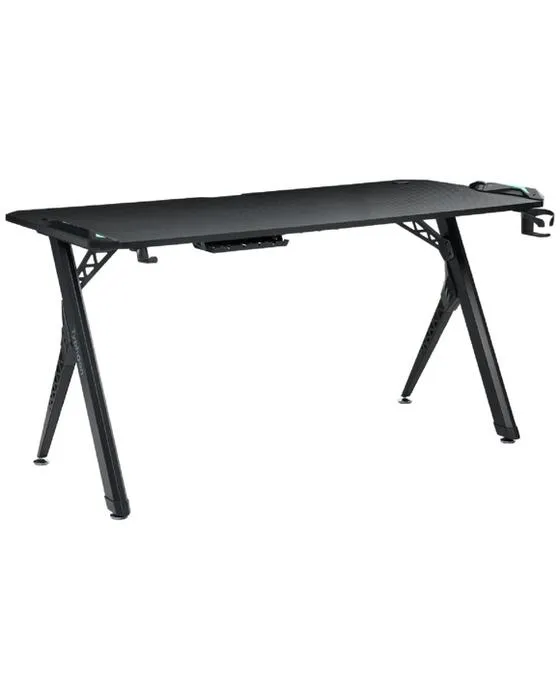 Viper Bureau de jeu 1500mm Black Bureaux tables et postes de travail
