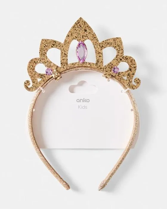 Bandeau Tiara - Toné doré