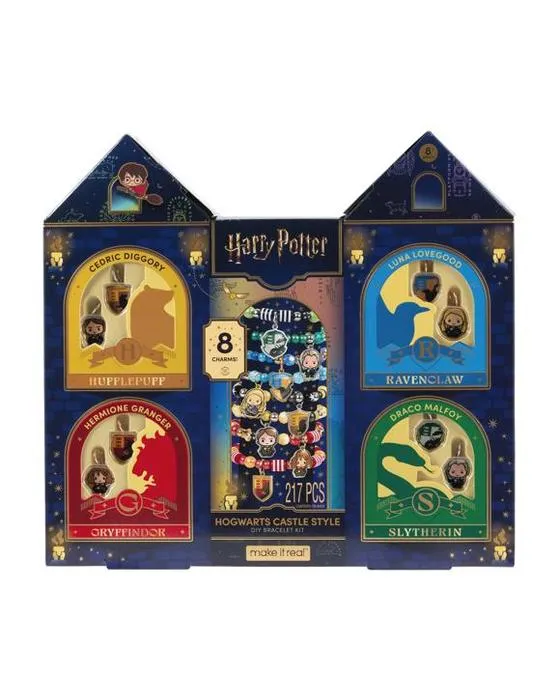 217 pièce Harry Potter Hogwarts Castle Style Bricolage bracelet Kit