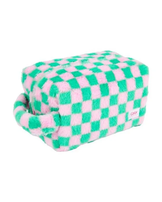 Sac de maquillage OXX Cosmétiques - Vert et Rose