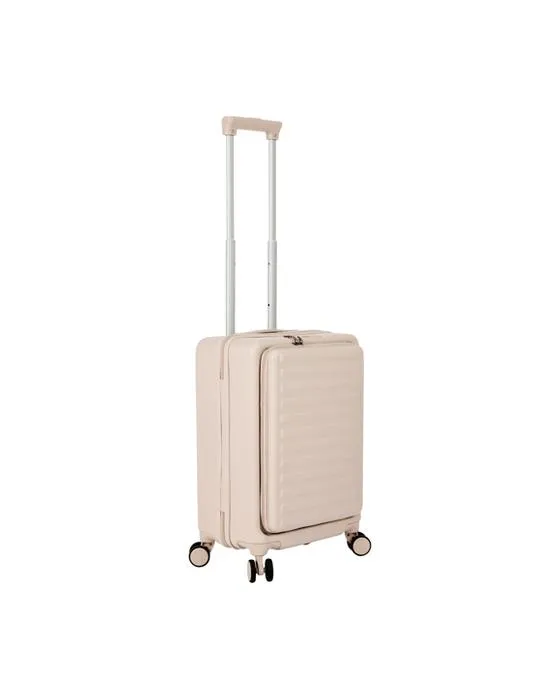 Boîtier dur avant ouvert de 49cm avec porte-goupille - Beige