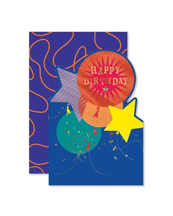 Carte d'anniversaire de Hallmark - Ballons