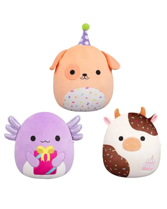 25cm Squishmallows Jouet en peluche d'anniversaire - Assortiment