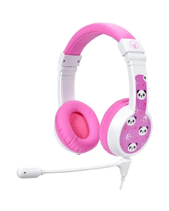 BONELK Casques filaires pour enfants de mon style w Boom Mic White/Pink