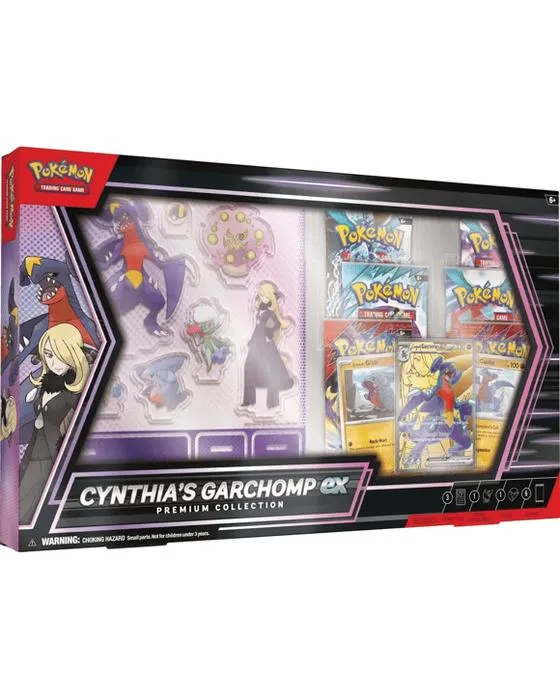 Jeu de cartes de trading de Pokemon: Garchomp de Cynthia ex Premium Collection