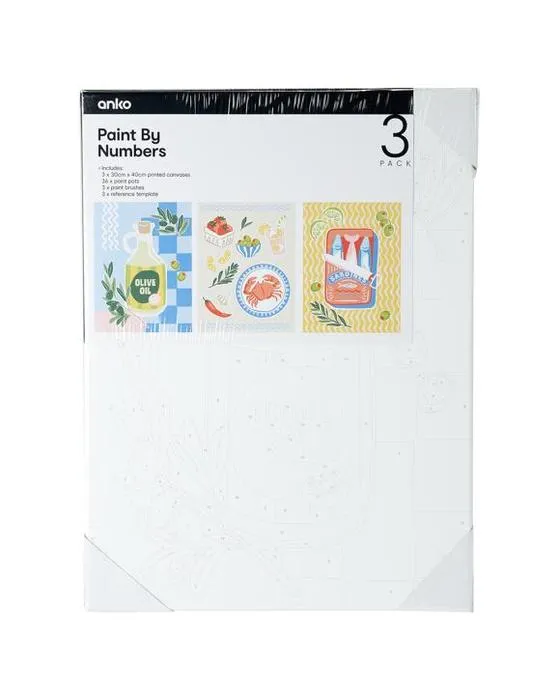 3 Pack Peinture par nombres - Pantalon