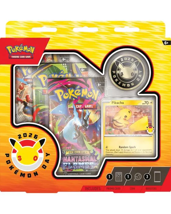 Jeu de cartes de trading de Pokemon: Pokemon Day 2026 Collection