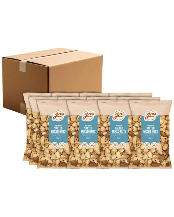 Élues salées mélangées de JC 350g 12 Pack