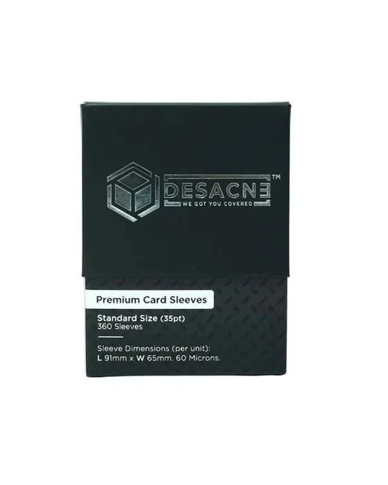 Manches de cartes Premium Desacne 360 pièces