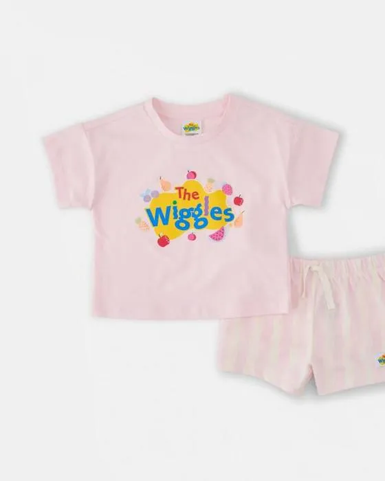 T-shirt et shorts à manches courtes de licence Wiggles